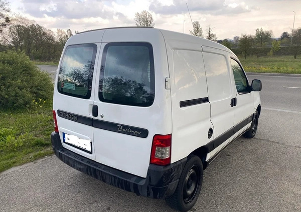 Citroen Berlingo cena 6950 przebieg: 215000, rok produkcji 2007 z Grudziądz małe 29
